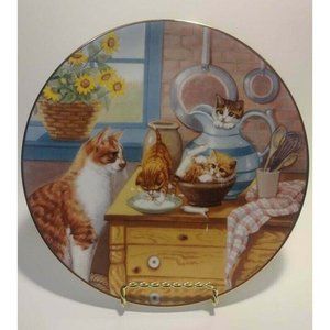 Table Manners by Gri Gerardi from Country Kitties  1988 Cute Cats
